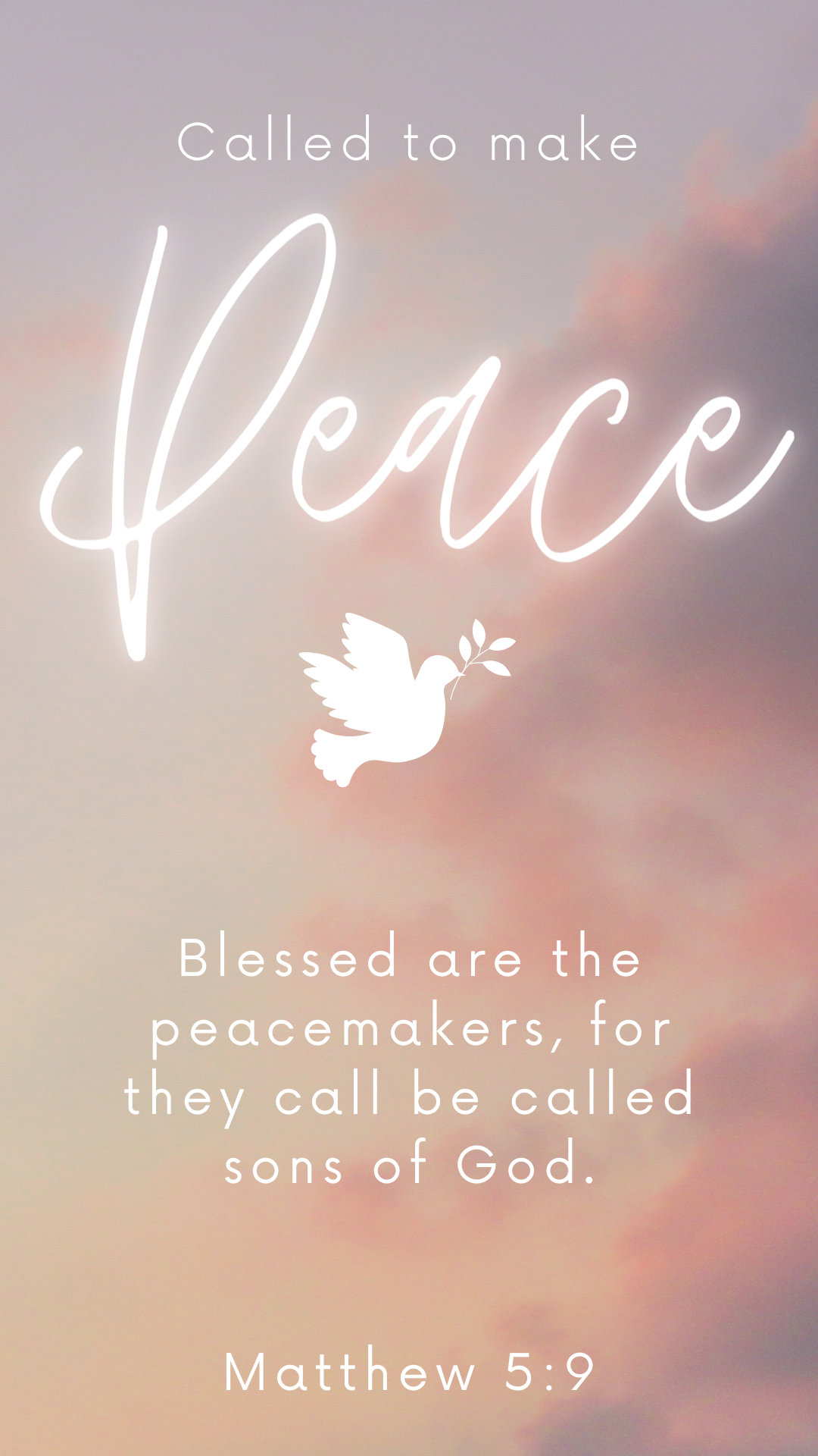 Called to Make Peace